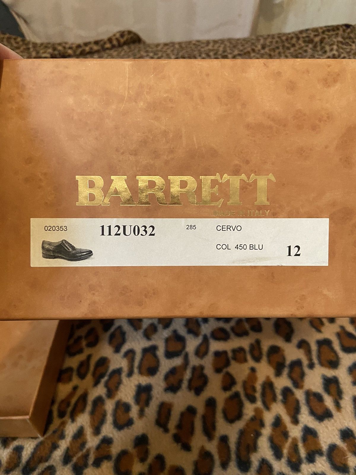 Barrett Barrett 80s vintage formal Italian classic shoes Size US 12 / EU 45 - 6 Thumbnail