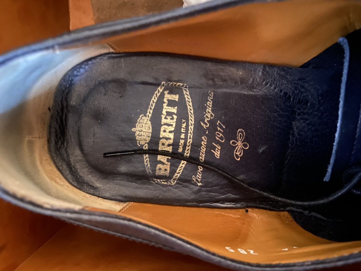 Barrett Barrett 80s vintage formal Italian classic shoes Size US 12 / EU 45 - 2 Thumbnail
