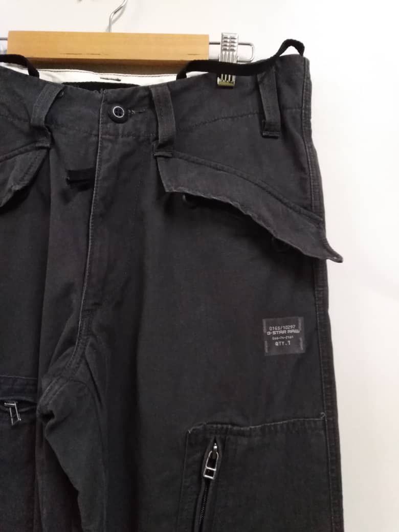 Tete Homme Vintage 10 Pockets Cargo Flight Pant G Star Raw Size US 30 / EU 46 - 6 Thumbnail