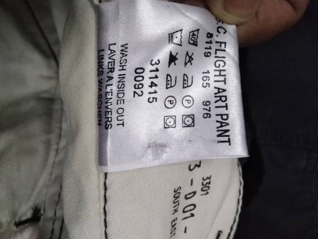 Tete Homme Vintage 10 Pockets Cargo Flight Pant G Star Raw Size US 30 / EU 46 - 17 Thumbnail