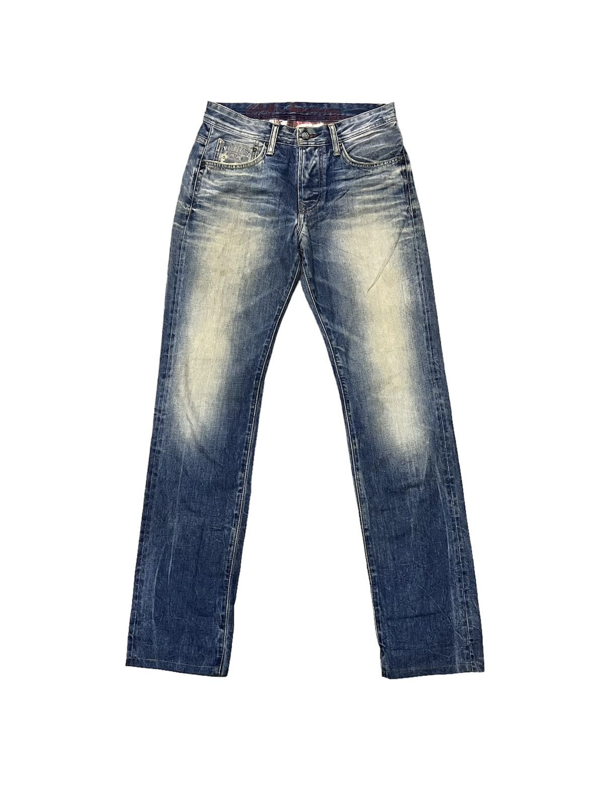 Pepe Jeans Vintage Y2K pepe Jeans faded baggy embroidered UK Flag Size US 30 / EU 46 - 2 Thumbnail