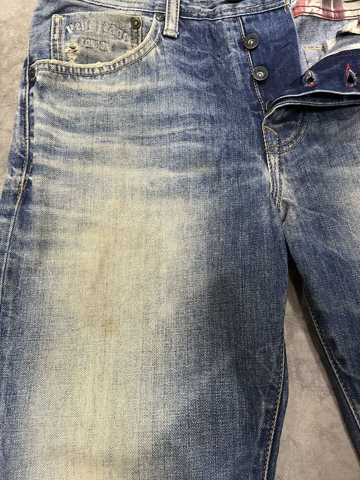 Pepe Jeans Vintage Y2K pepe Jeans faded baggy embroidered UK Flag Size US 30 / EU 46 - 11 Thumbnail
