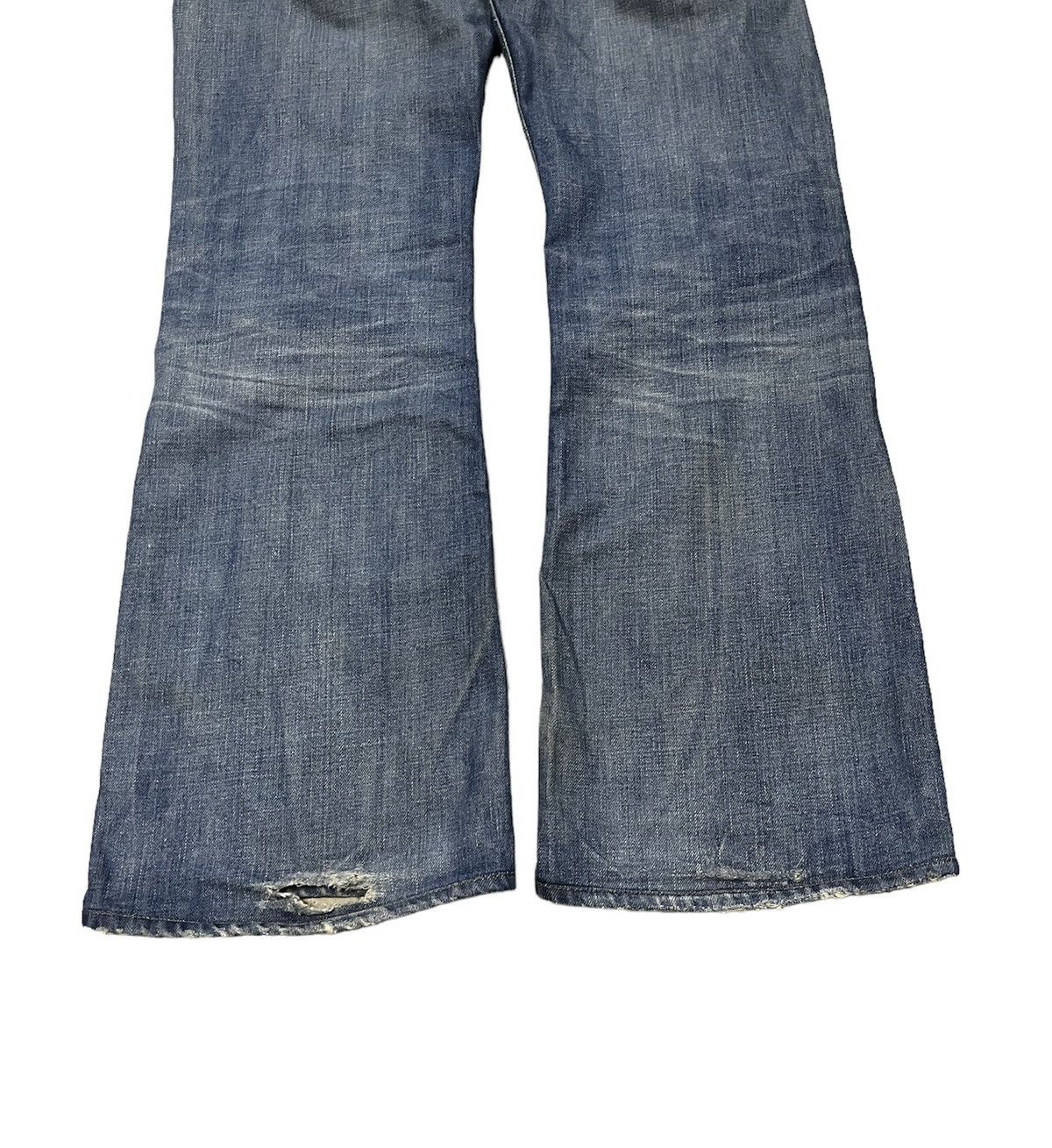 Diesel Flare jeans Vintage diesel Italy distressed boot cut denim Size US 34 / EU 50 - 15 Thumbnail