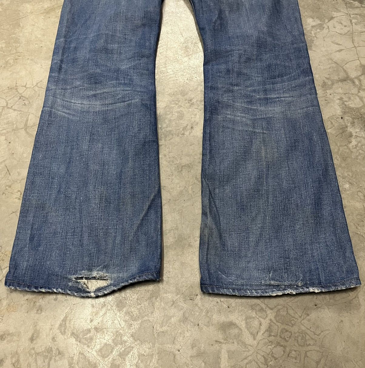 Diesel Flare jeans Vintage diesel Italy distressed boot cut denim Size US 34 / EU 50 - 14 Thumbnail