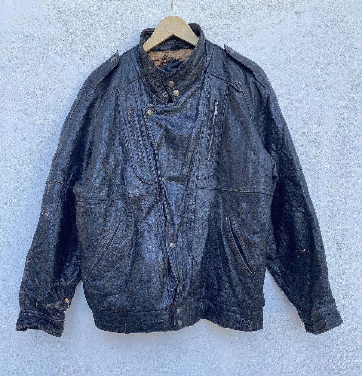 Vintage Bikers Leather jacket Japanese