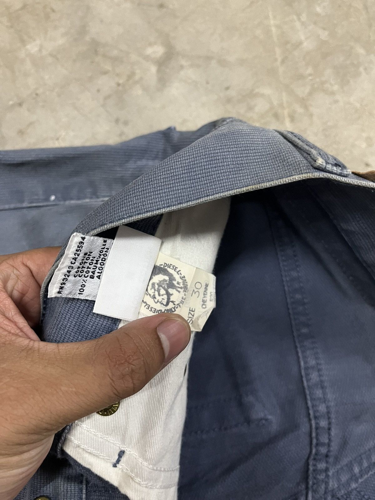Diesel Diesel Industry blue baggy pant Size US 28 / EU 44 - 9 Thumbnail