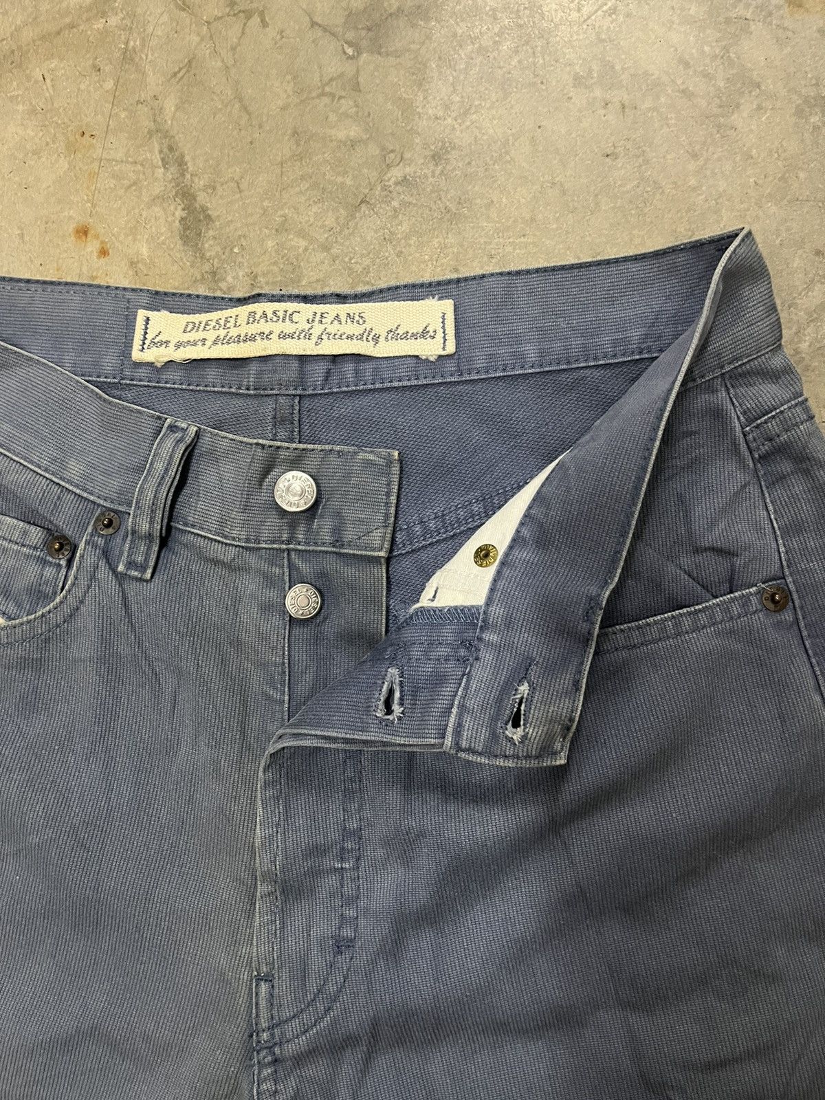 Diesel Diesel Industry blue baggy pant Size US 28 / EU 44 - 8 Thumbnail