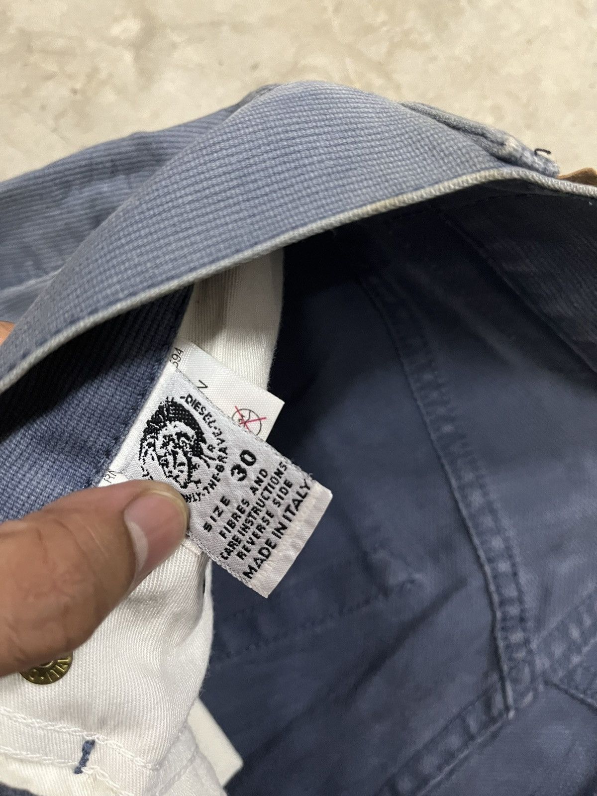 Diesel Diesel Industry blue baggy pant Size US 28 / EU 44 - 10 Thumbnail