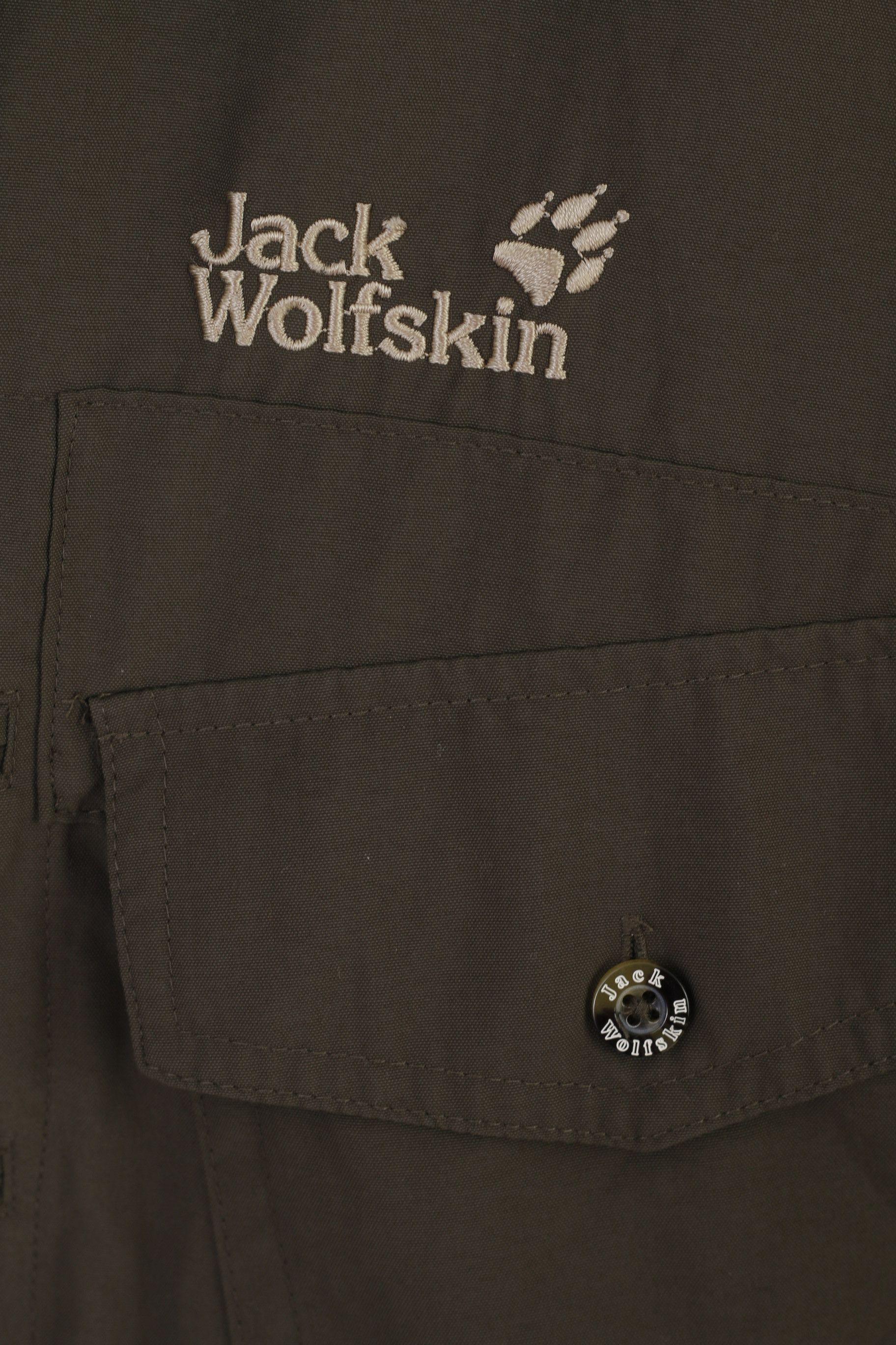 Jack Wolfskin Jack Wolfskin Travel Men L Casual Shirt Green Nylon 1246 Size US L / EU 52-54 / 3 - 5 Thumbnail