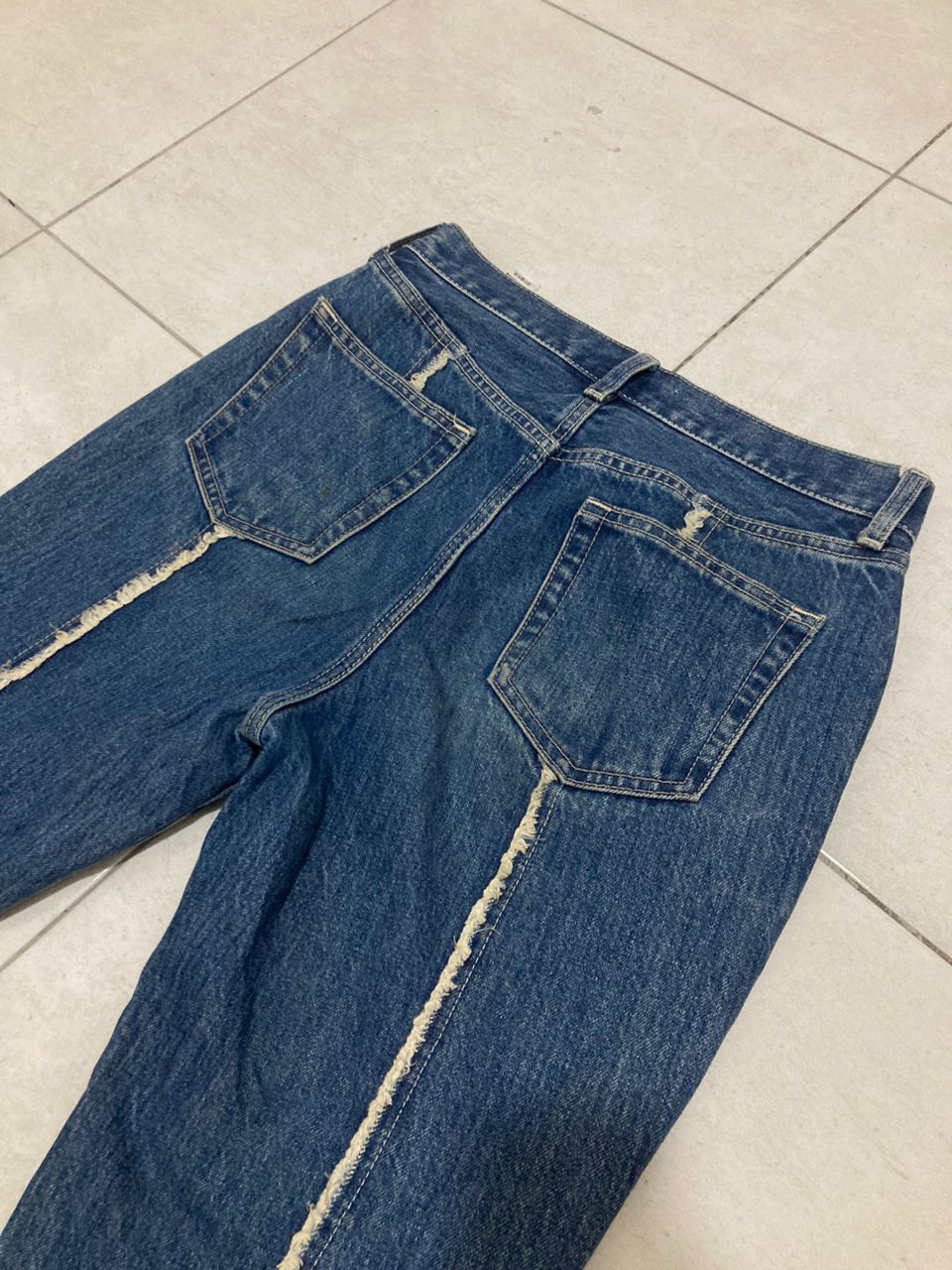 Japanese Brand Vintage MOUSSY Distressed jeans Size US 27 - 5 Thumbnail