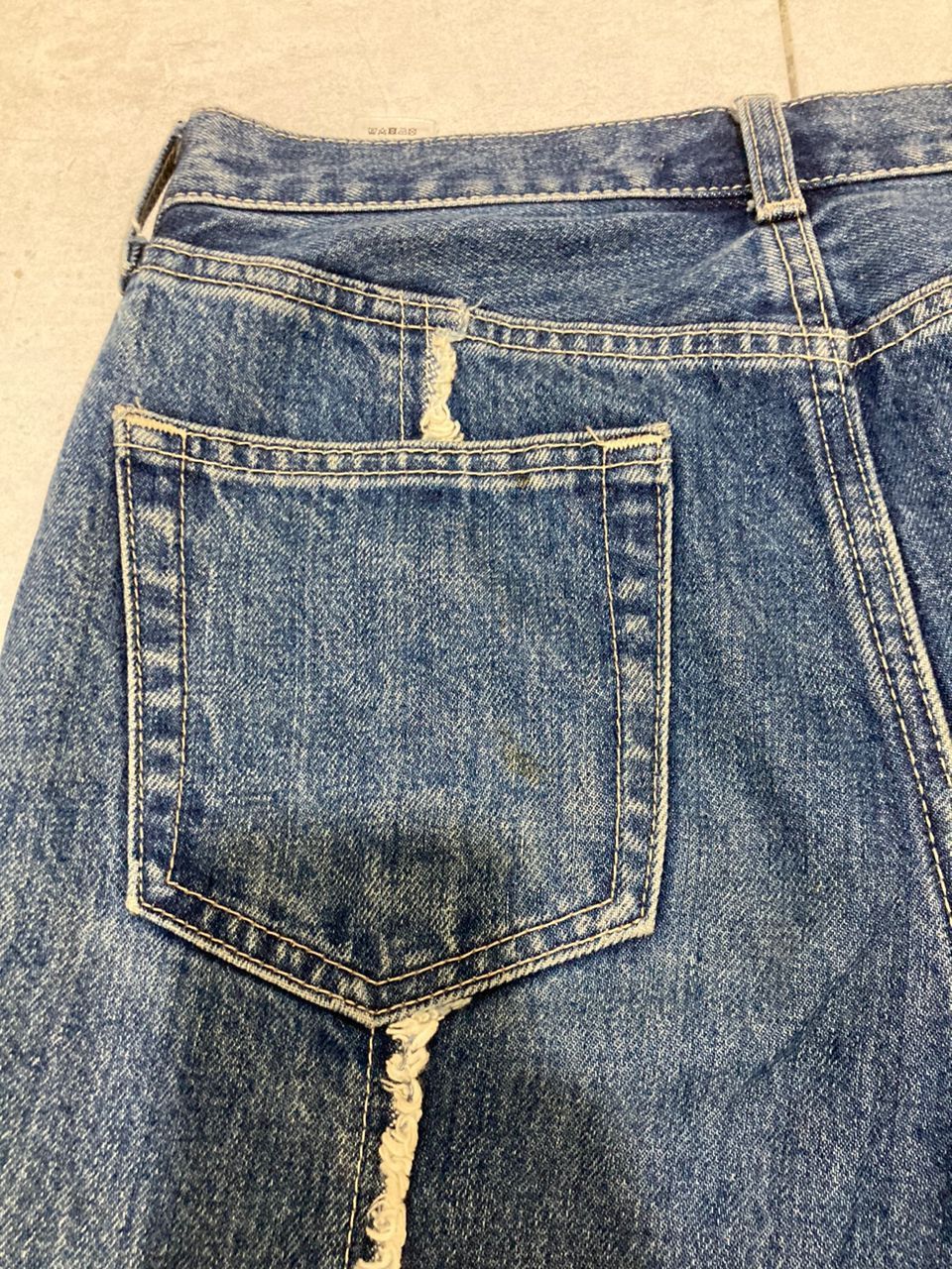 Japanese Brand Vintage MOUSSY Distressed jeans Size US 27 - 4 Thumbnail