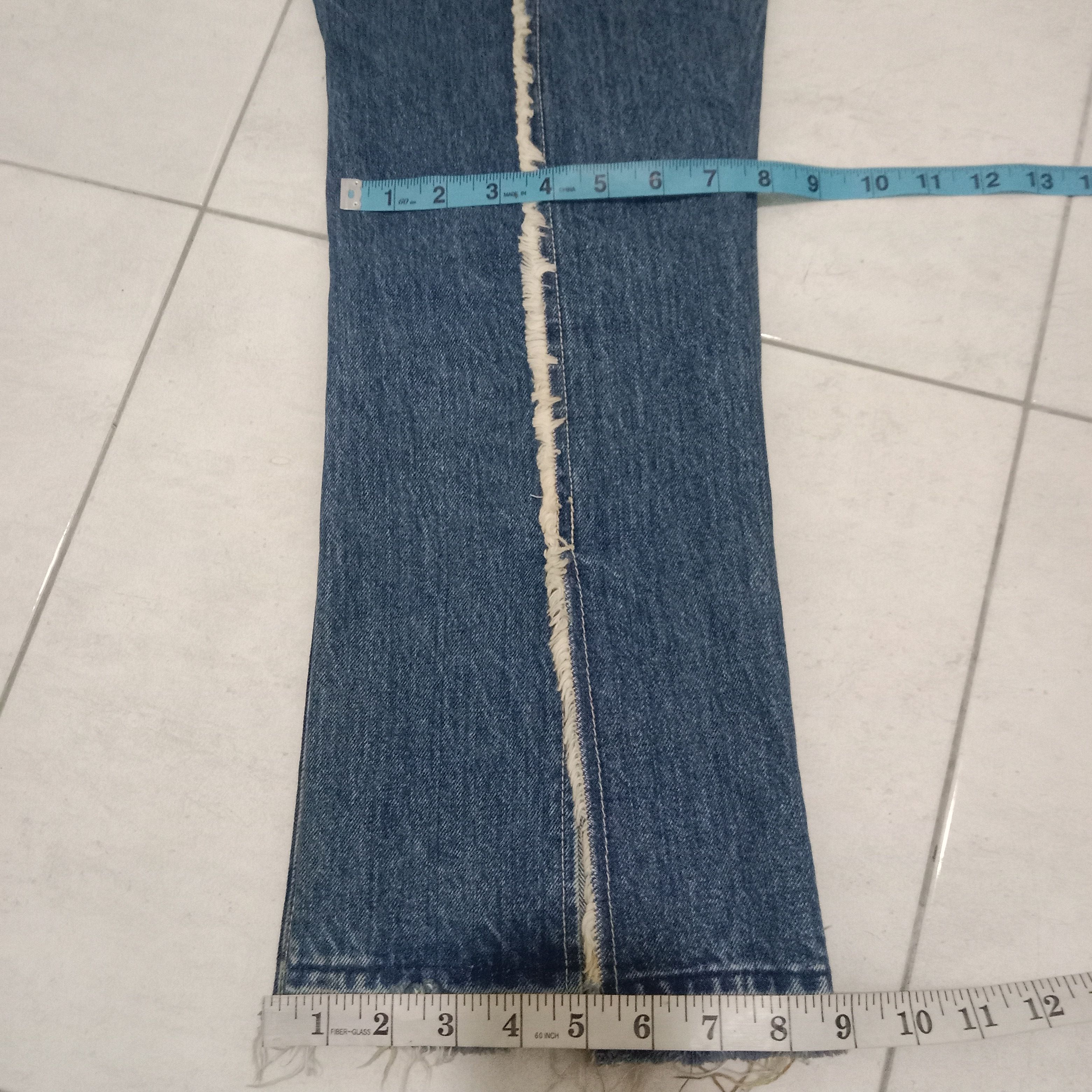 Japanese Brand Vintage MOUSSY Distressed jeans Size US 27 - 8 Thumbnail