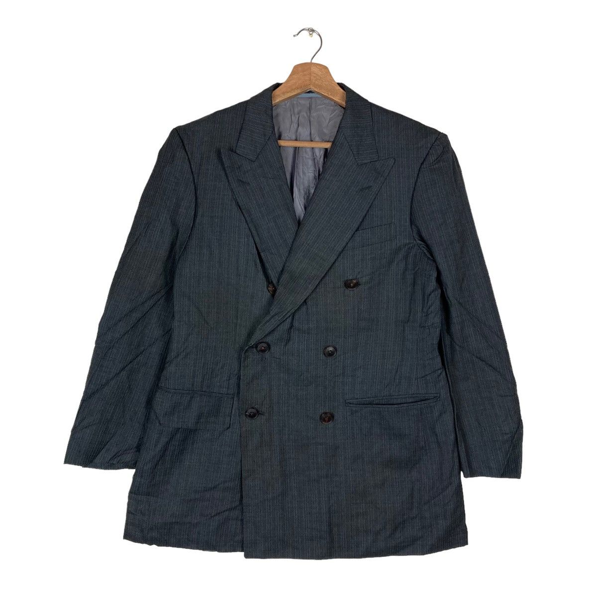 Burberry Vintage Burberry London Double Breasted Coat Jacket Size US M / EU 48-50 / 2 - 1 Thumbnail