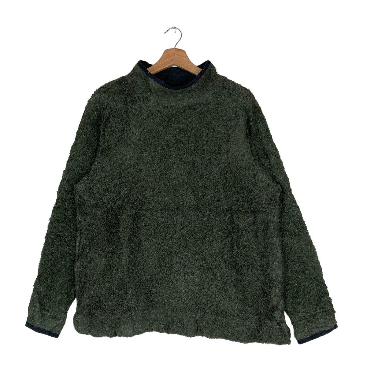 L.L. Bean Vintage L.L. Bean Plain Pullover Jumper Fleece Size US M / EU 48-50 / 2 - 1 Thumbnail