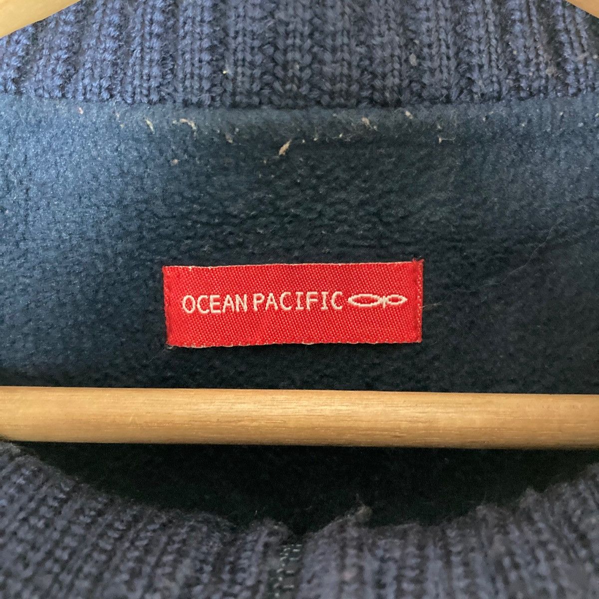 Ocean Pacific OCEAN PACIFIC jacket zip up pullover jumper reversible Size US L / EU 52-54 / 3 - 4 Thumbnail