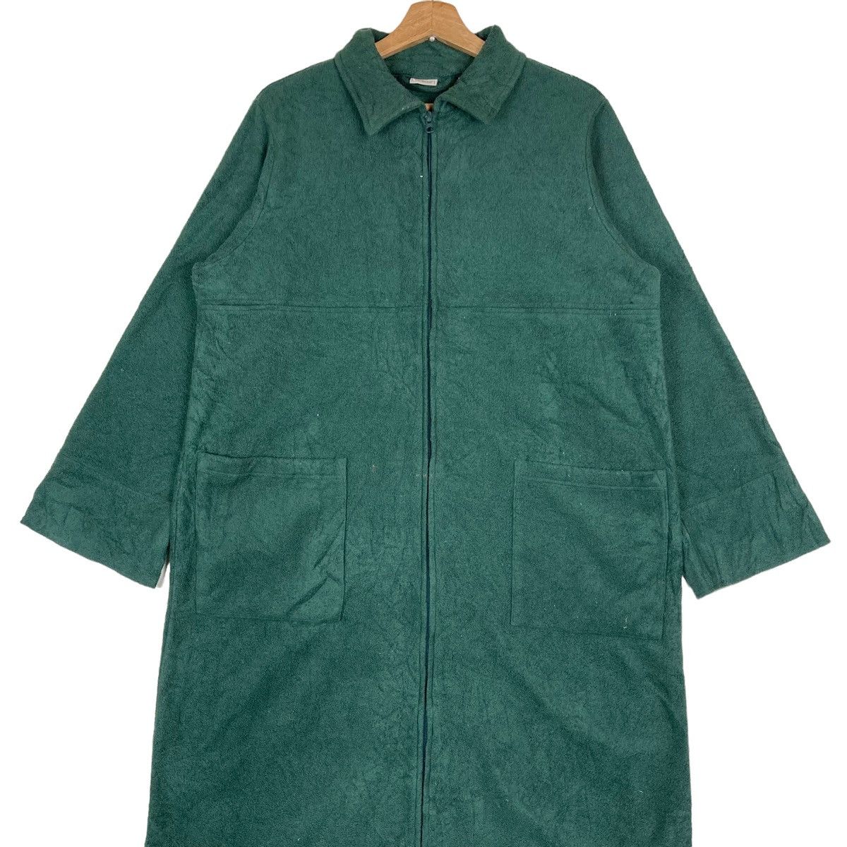 L.L. Bean Vintage L.L. Bean Long Fleece Jacket Size US M / EU 48-50 / 2 - 2 Thumbnail