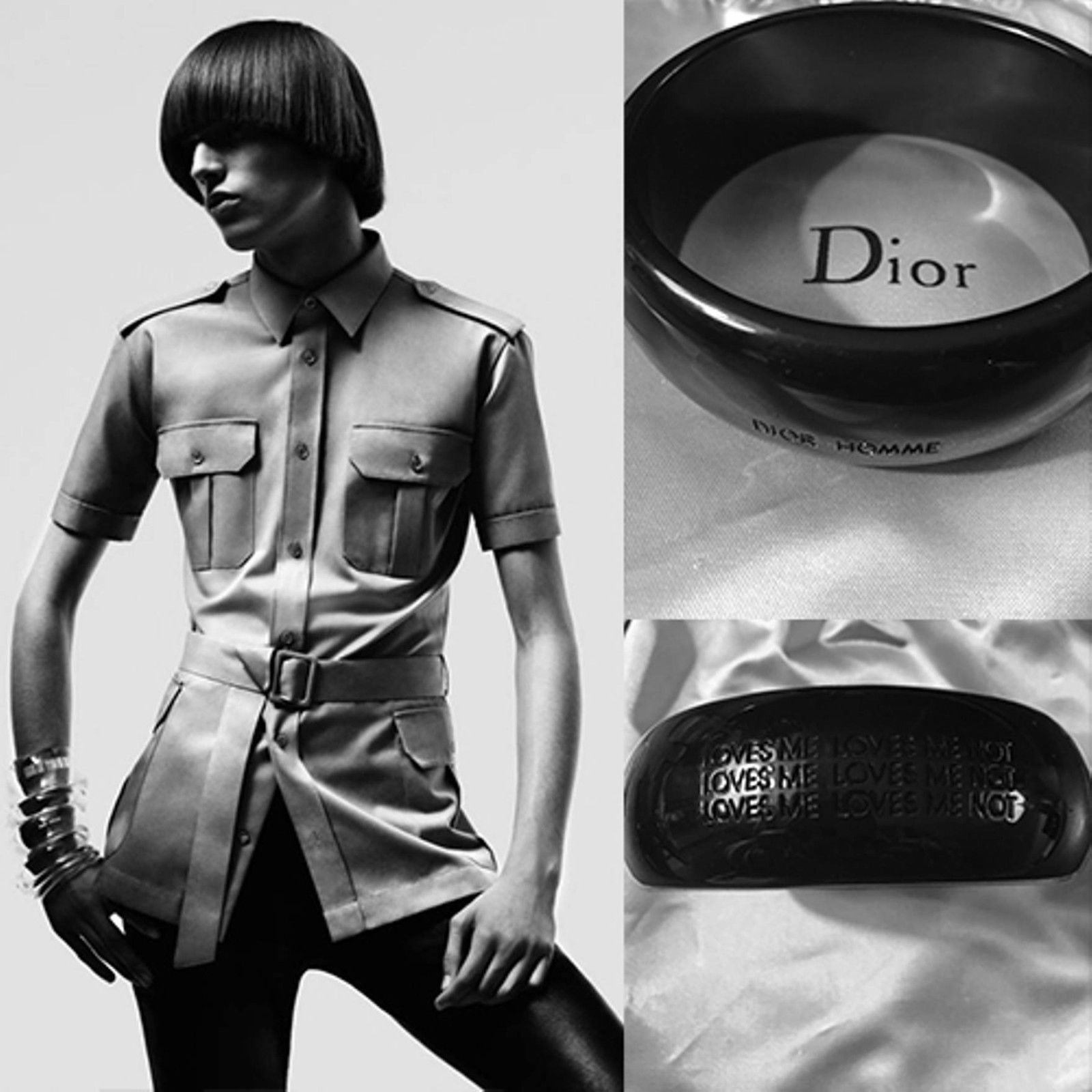人気海外ブランドアイテム｜ファッション通販 Dior Slimane Hedi × Dior Homme Mens Bracelet Plexiglass SS07 アクセサリー
