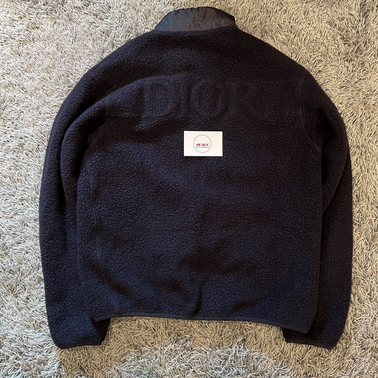 Dior Christian Dior CD navy oblique reversible jacket M logo men Size US M / EU 48-50 / 2 - 13 Thumbnail