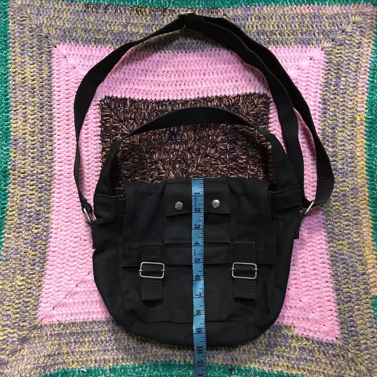 A.P.C. A.P.C Hiver 2003 Linen Sling Bag A.P.C Designer Size ONE SIZE - 4 Thumbnail