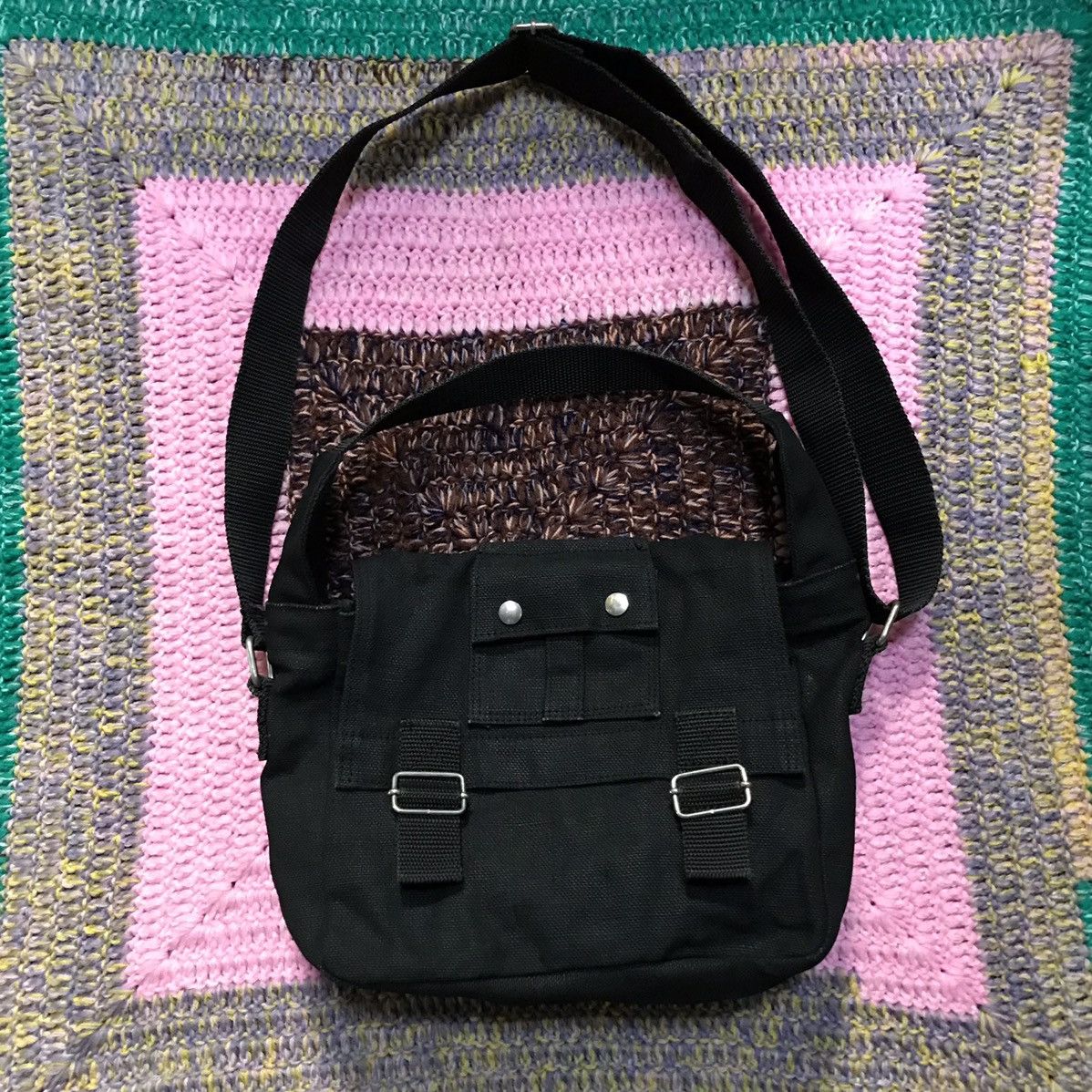A.P.C. A.P.C Hiver 2003 Linen Sling Bag A.P.C Designer Size ONE SIZE - 1 Thumbnail