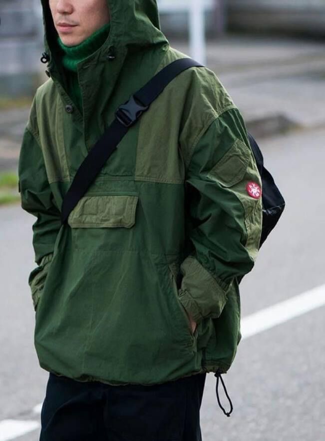 ジャケット・アウター C.E 17aw GRK PULLOVER JACKET Charcoal AW2017 - Cav Empt GRK Anorak Pullover Jacket