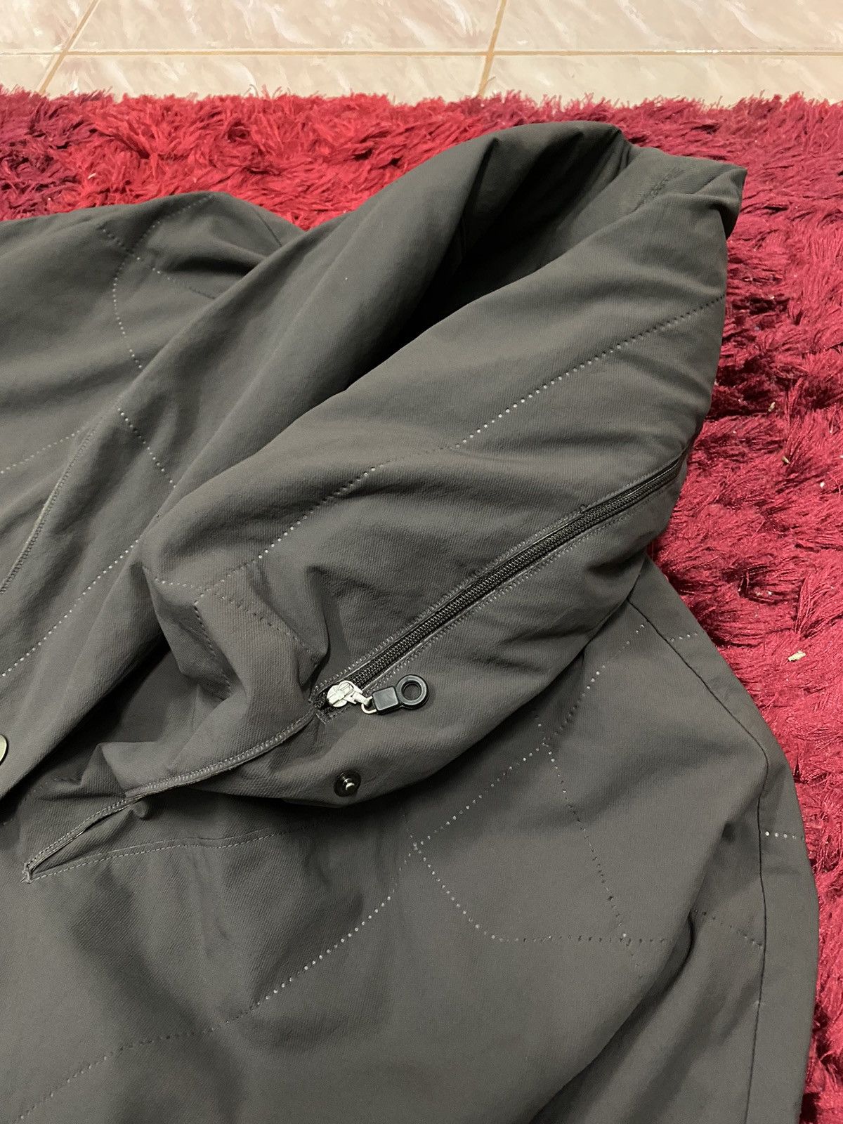 Issey Miyake × Pleats Please Issey Miyake AW2010 Pleats Please ISSEY MIYAKE Padded Trench Coat/Jacket Size US M / EU 48-50 / 2 - 4 Thumbnail