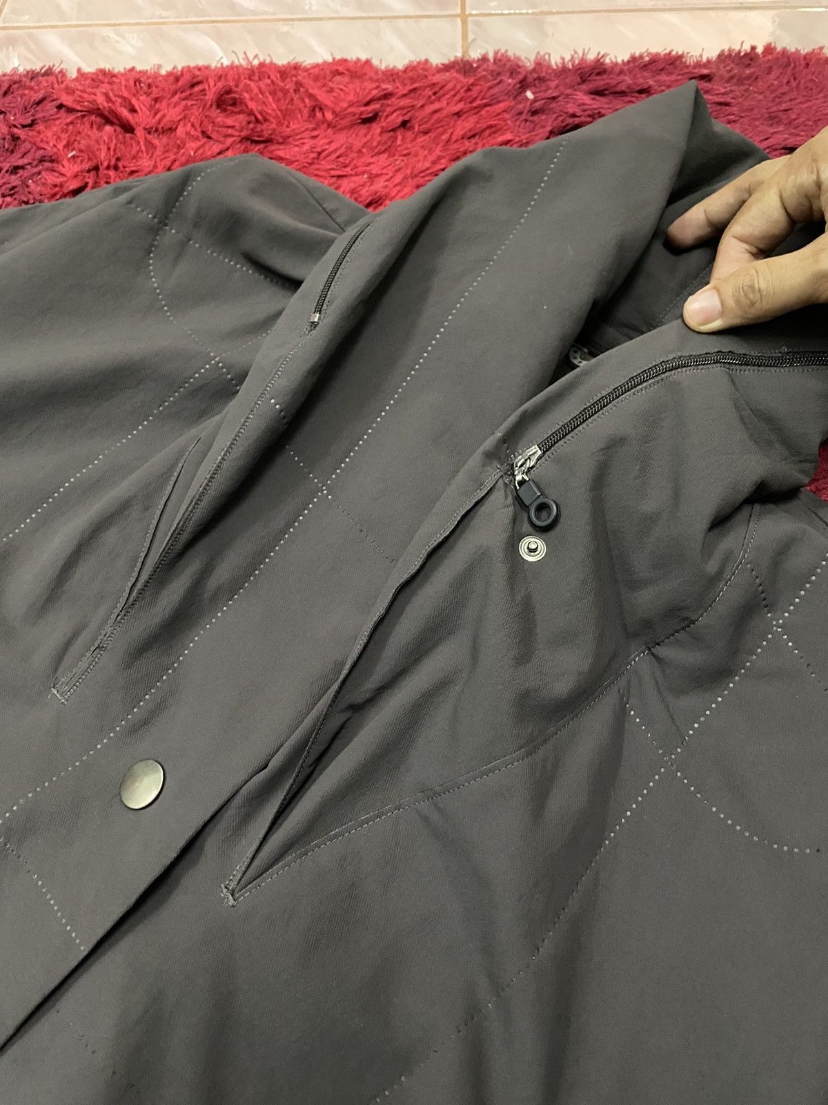Issey Miyake × Pleats Please Issey Miyake AW2010 Pleats Please ISSEY MIYAKE Padded Trench Coat/Jacket Size US M / EU 48-50 / 2 - 8 Thumbnail
