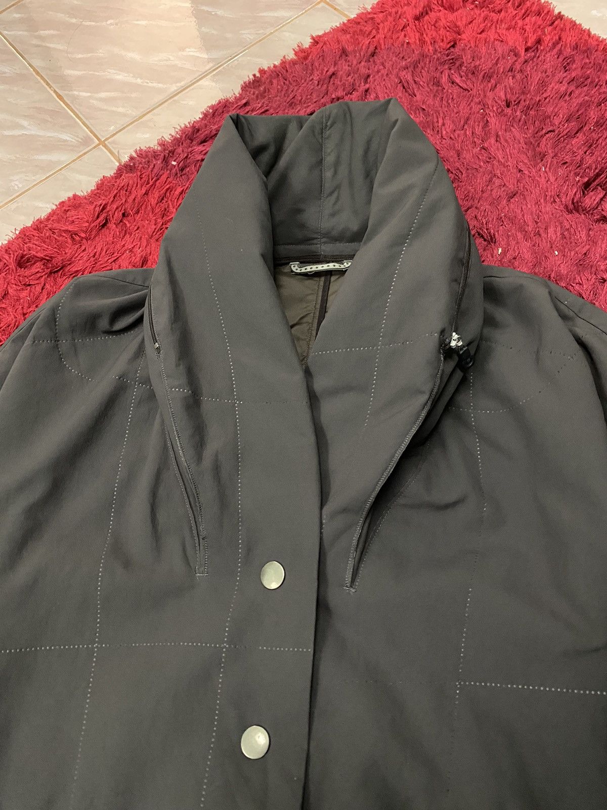 Issey Miyake × Pleats Please Issey Miyake AW2010 Pleats Please ISSEY MIYAKE Padded Trench Coat/Jacket Size US M / EU 48-50 / 2 - 6 Thumbnail