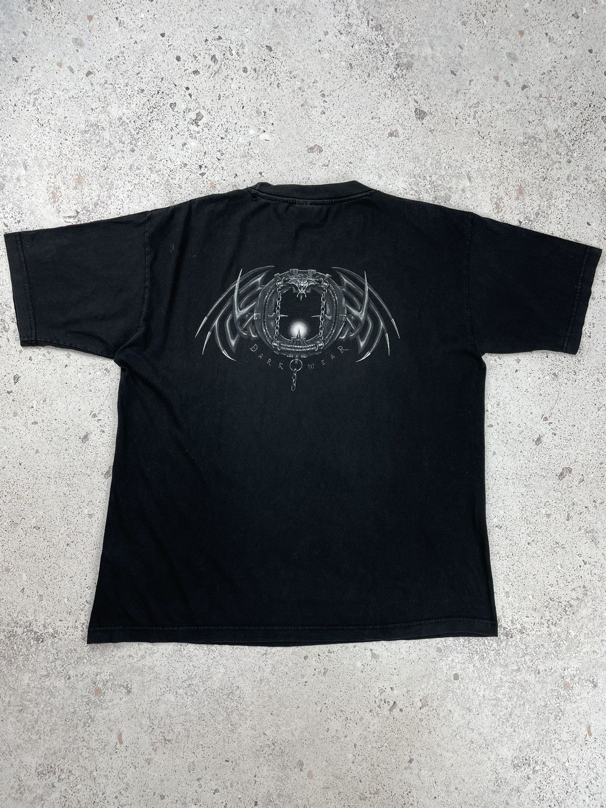 Expert Horror × Vintage Vintage Dark Wear Black Metal Punk Rock Tee T-Shirt Size US M / EU 48-50 / 2 - 6 Thumbnail