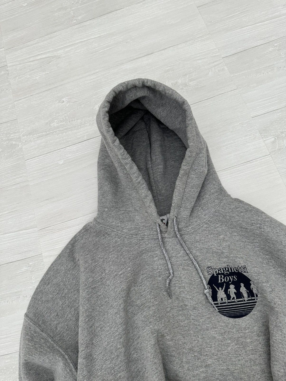 Spaghetti Boys RARE Spaghetti Boys Grey Handicap Logo Hoodie Sz. XXL / 2XL Size US XXL / EU 58 / 5 - 5 Thumbnail