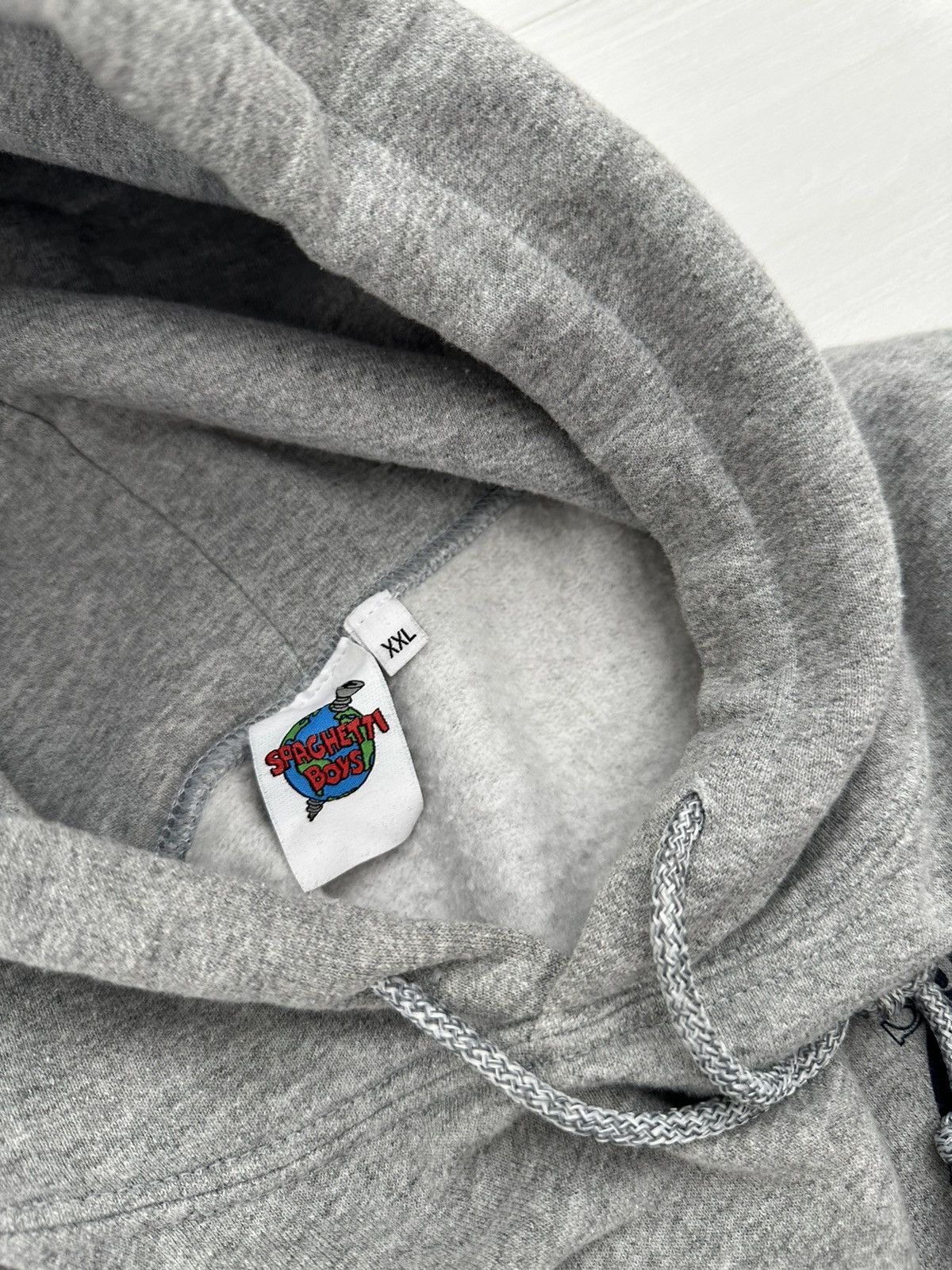 Spaghetti Boys RARE Spaghetti Boys Grey Handicap Logo Hoodie Sz. XXL / 2XL Size US XXL / EU 58 / 5 - 7 Thumbnail