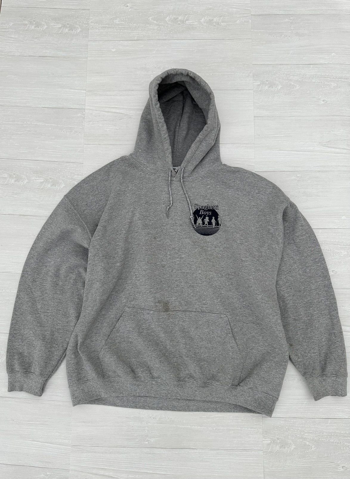 Spaghetti Boys RARE Spaghetti Boys Grey Handicap Logo Hoodie Sz. XXL / 2XL Size US XXL / EU 58 / 5 - 4 Thumbnail