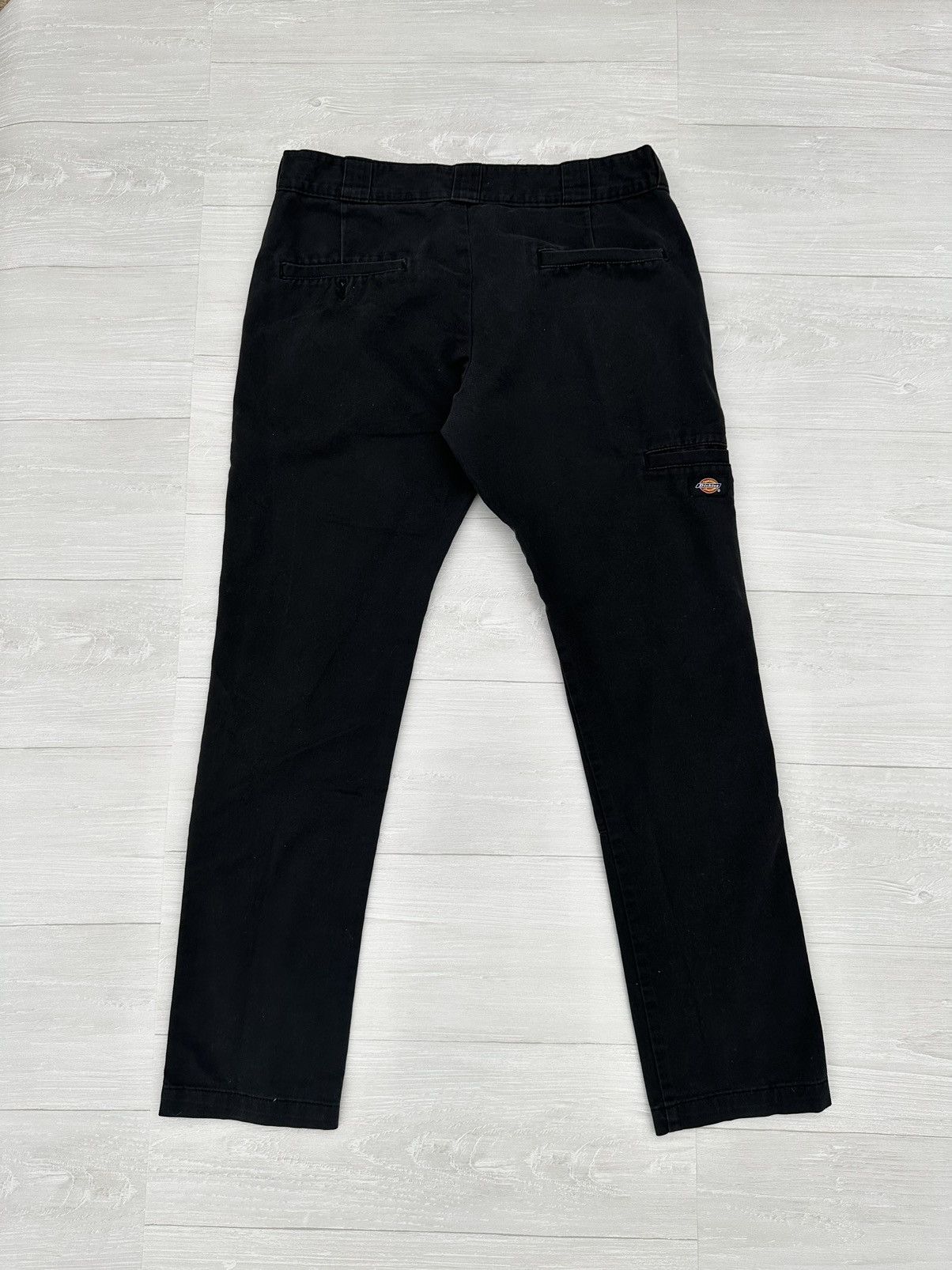 Dickies Dickies Black Skinny Straight Work Pants Sz. 34 Size US 34 / EU 50 - 2 Thumbnail