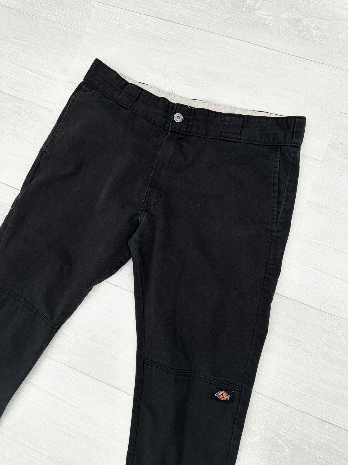 Dickies Dickies Black Skinny Straight Work Pants Sz. 34 Size US 34 / EU 50 - 4 Thumbnail