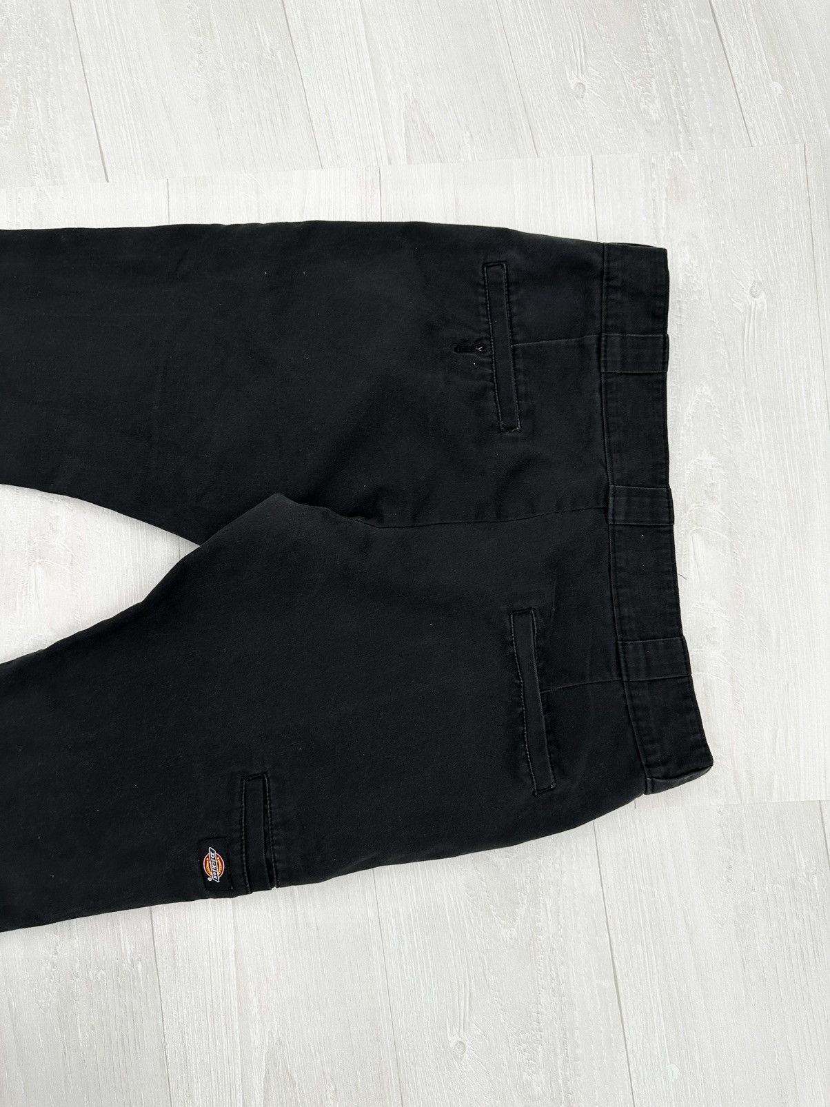 Dickies Dickies Black Skinny Straight Work Pants Sz. 34 Size US 34 / EU 50 - 3 Thumbnail