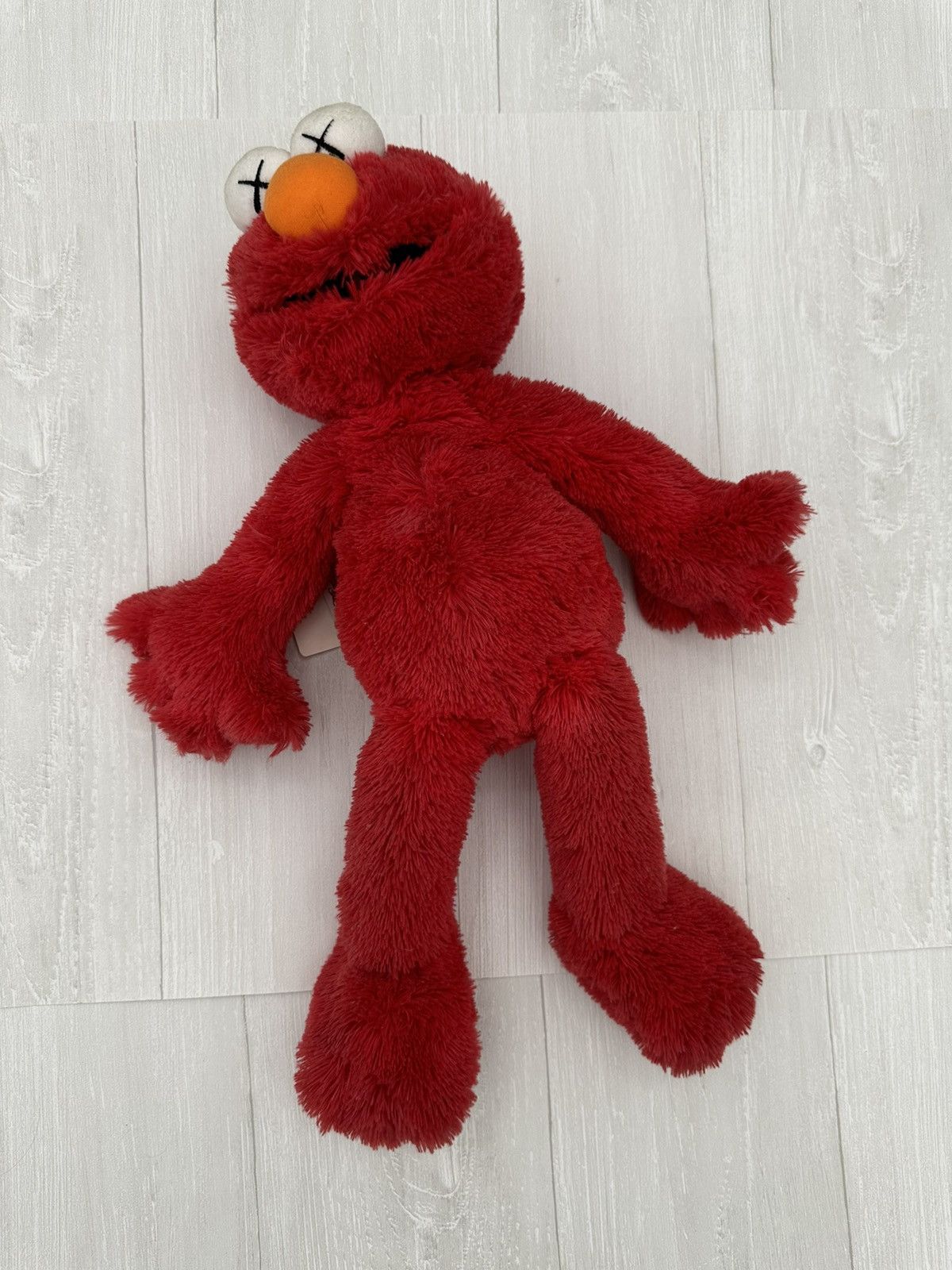 image of Kaws Sesame Street Uniqlo Elmo Plush Toy Red New, Men's