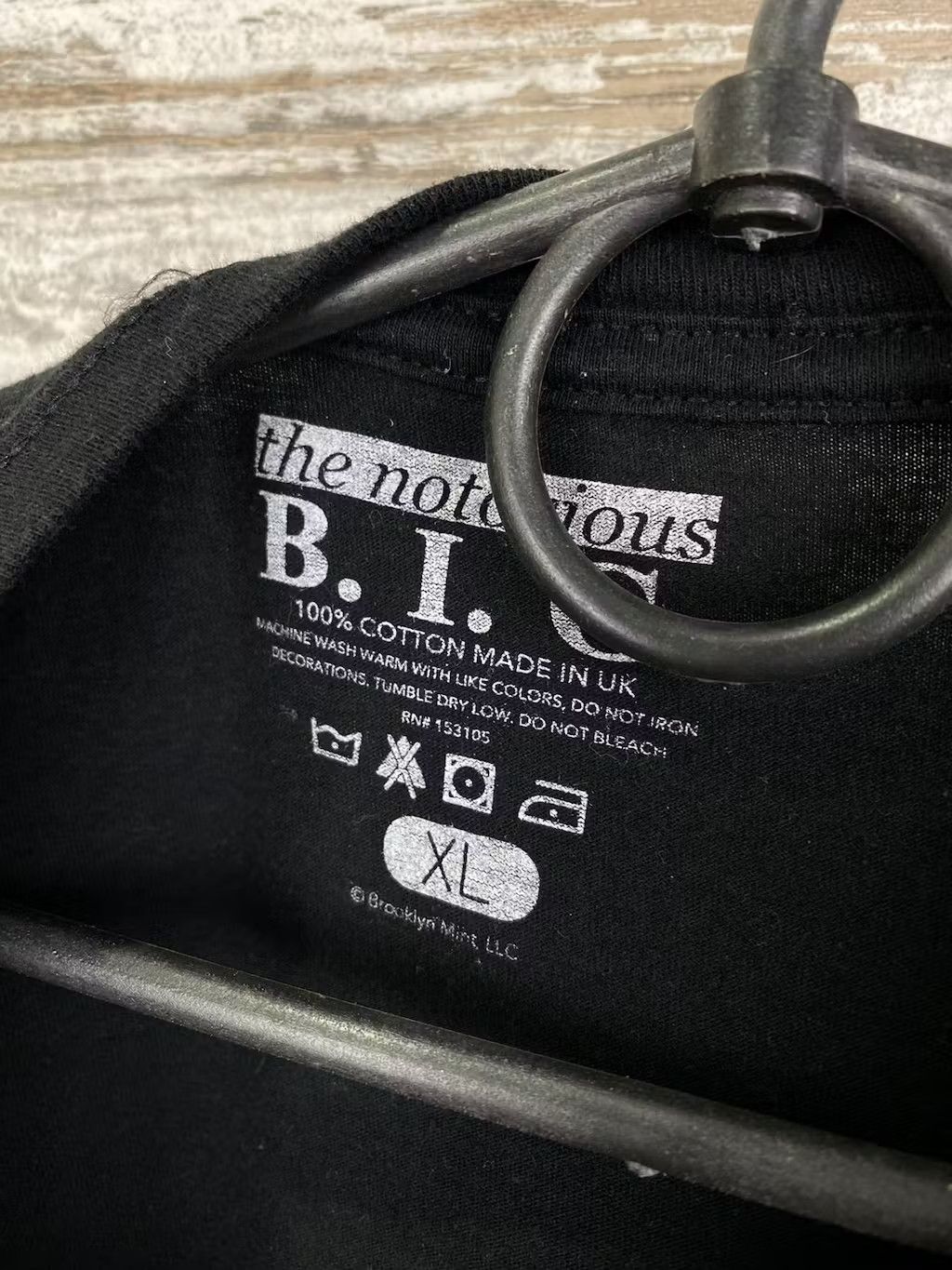 Rap Tees Mens The Notorious BIG T Shirt rap tees streetwear Size US XL / EU 56 / 4 - 5 Thumbnail
