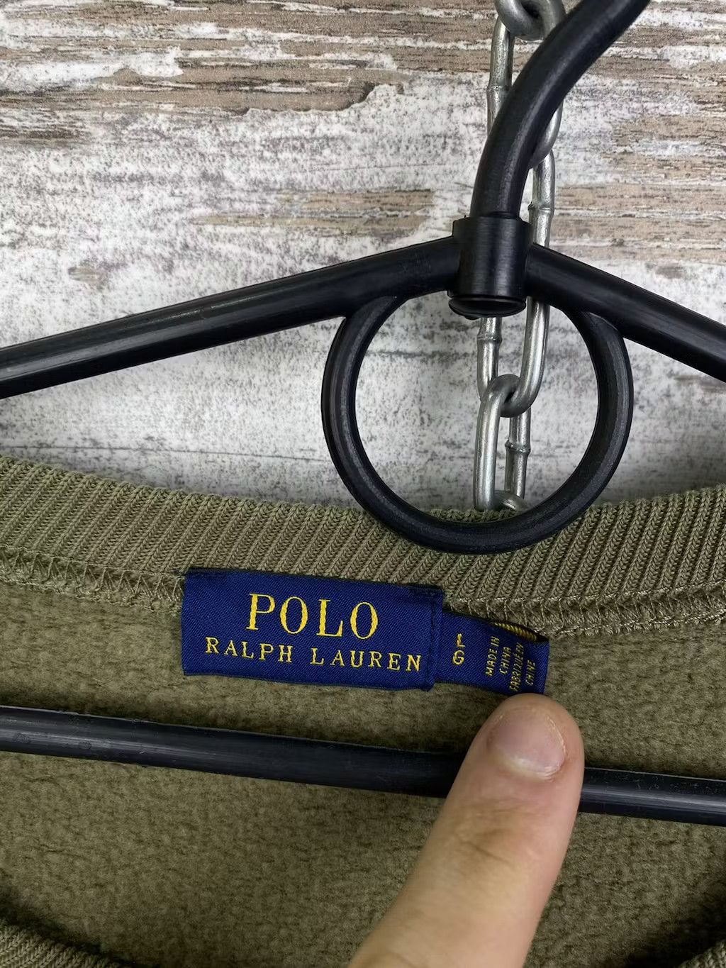 Polo Ralph Lauren × Vintage Women’s Vintage Polo Ralph Lauren USA Sweatshirt y2k Size L / US 10 / IT 46 - 3 Thumbnail