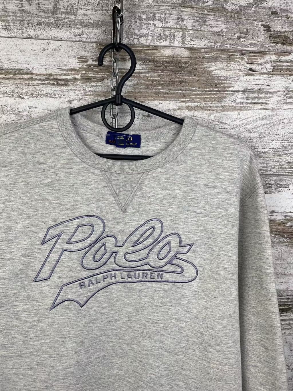 Polo Ralph Lauren × Vintage Womens Polo Ralph Lauren Sweatshirt luxury Size M / US 6-8 / IT 42-44 - 6 Thumbnail
