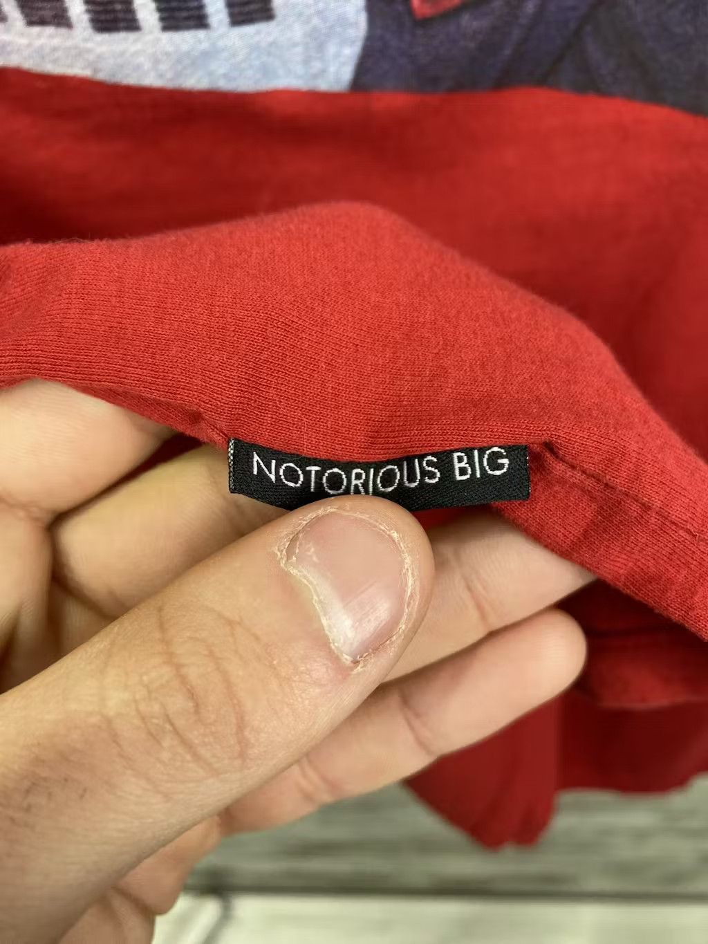 Rap Tees Mens The Notorious BIG T Shirt rap tees streetwear Size US L / EU 52-54 / 3 - 8 Thumbnail
