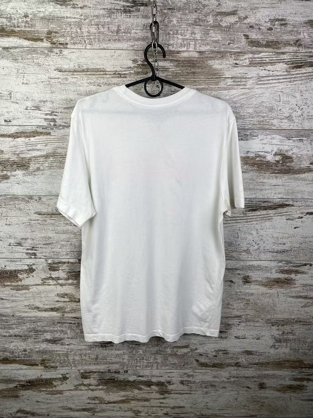 Nike × Vintage Mens Vintage distressed Nike T-shirt rare tee y2k big logo Size US M / EU 48-50 / 2 - 10 Thumbnail