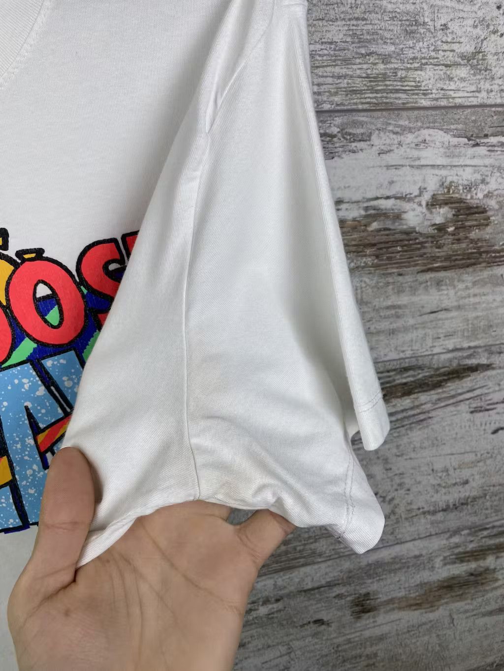 Nike × Vintage Mens Vintage distressed Nike T-shirt rare tee y2k big logo Size US M / EU 48-50 / 2 - 5 Thumbnail