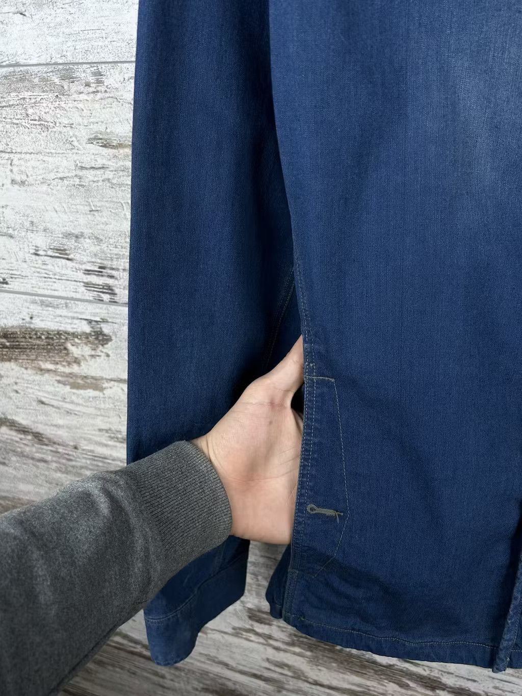 G-Star × Vintage Mens G Star Raw Denim Jacket overshot streetwear y2k Size US L / EU 52-54 / 3 - 6 Thumbnail