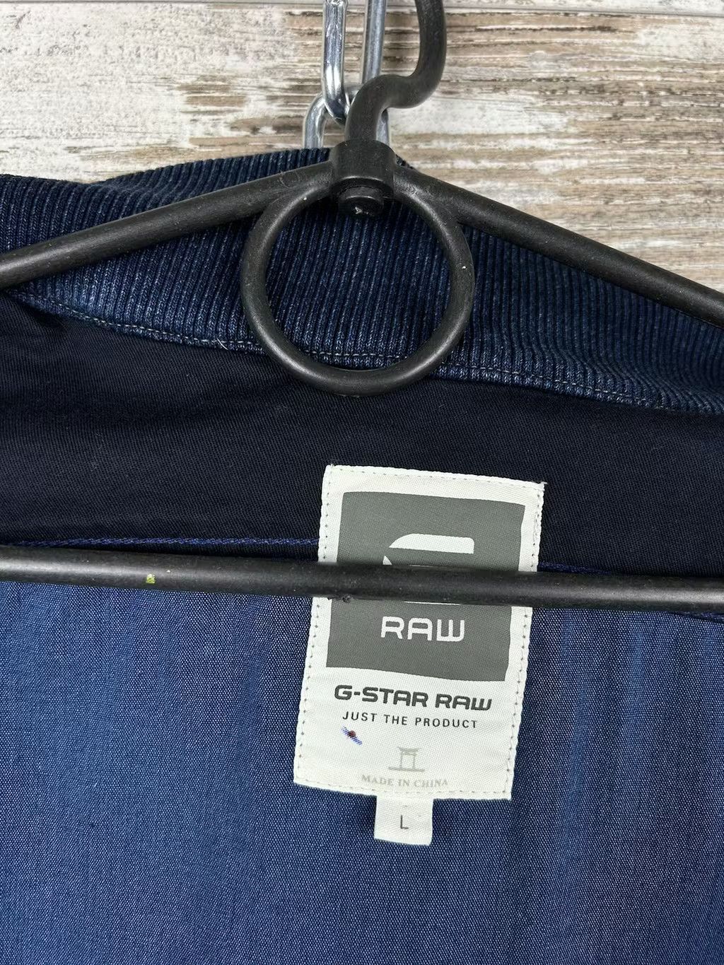 G-Star × Vintage Mens G Star Raw Denim Jacket overshot streetwear y2k Size US L / EU 52-54 / 3 - 5 Thumbnail