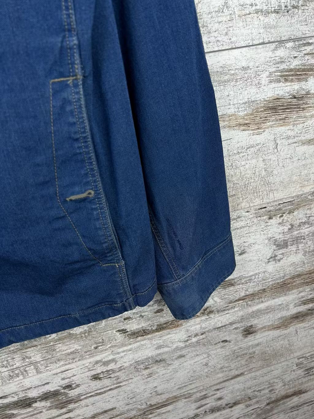 G-Star × Vintage Mens G Star Raw Denim Jacket overshot streetwear y2k Size US L / EU 52-54 / 3 - 4 Thumbnail