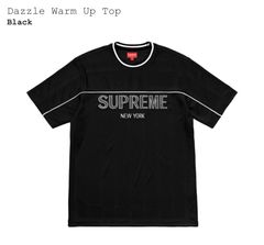 Supreme Dazzle Warm Up Top | Grailed