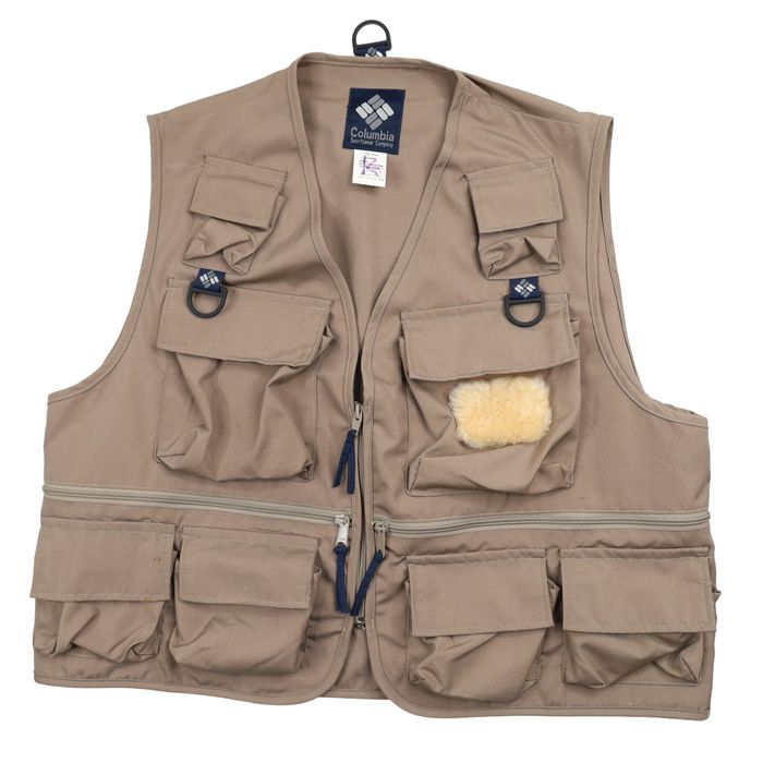 Vintage Vinage Columbia Sportswear Fly Fishing Vest