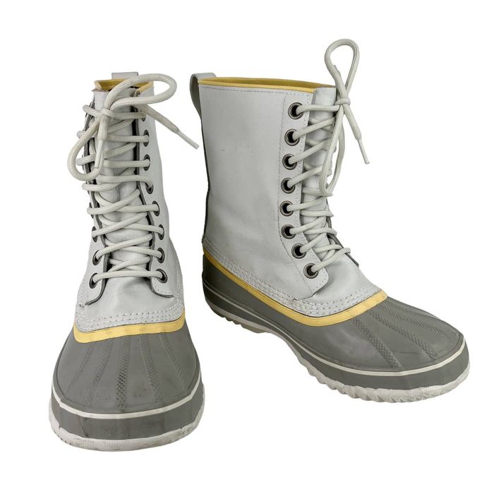sorel white snow boots