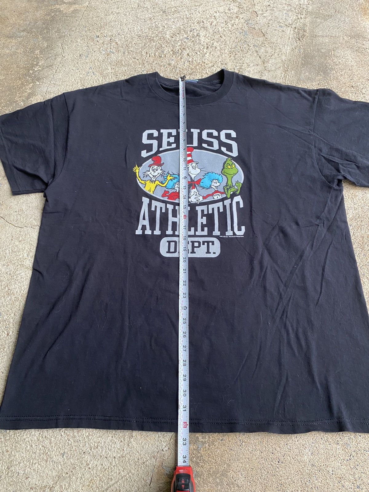 Japanese Brand × Vintage Vintage 90’s Dr Seuss Athletic XXL Shirt Size US XXL / EU 58 / 5 - 5 Thumbnail