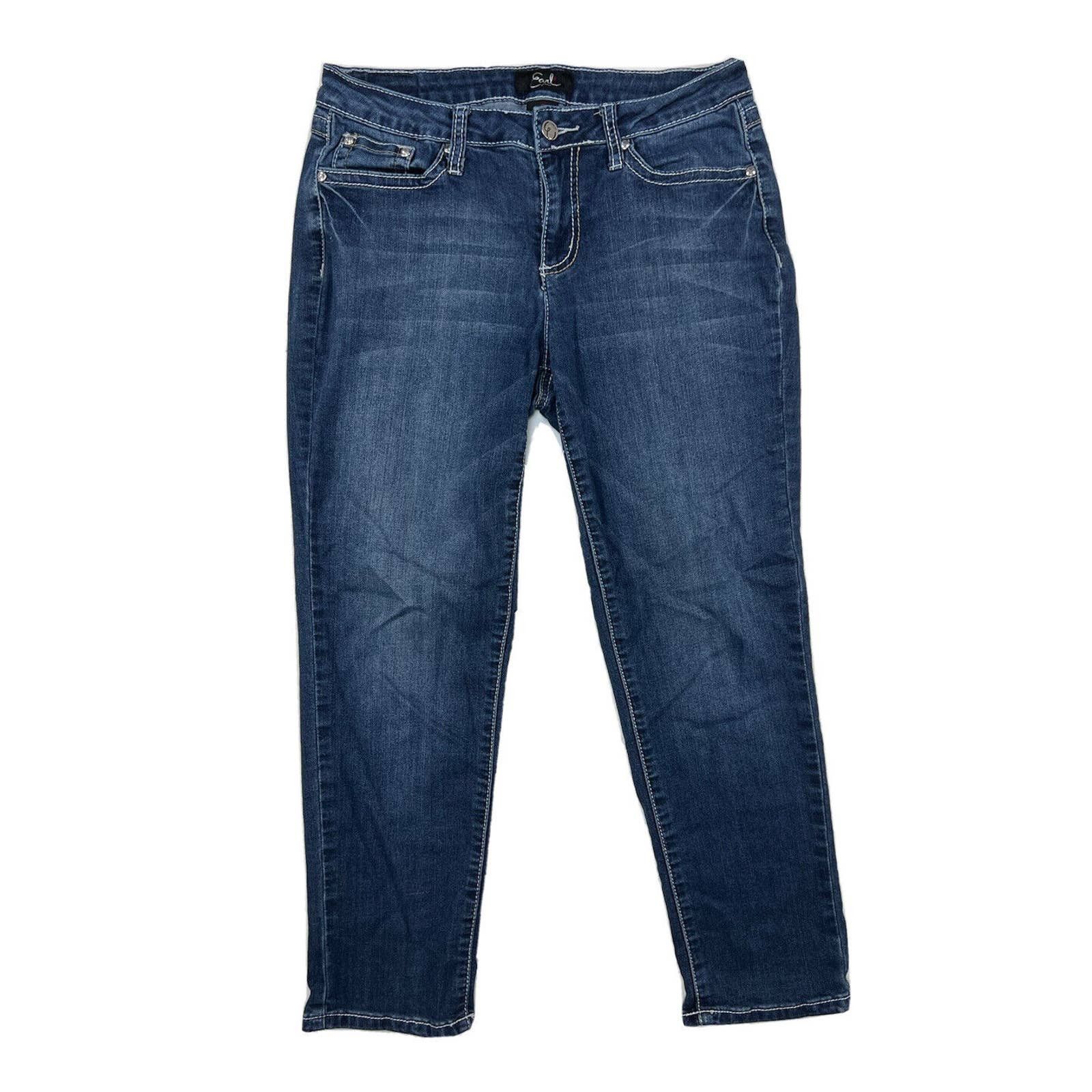 Earl Jean Earl Dark Wash Denim Blue Jeans